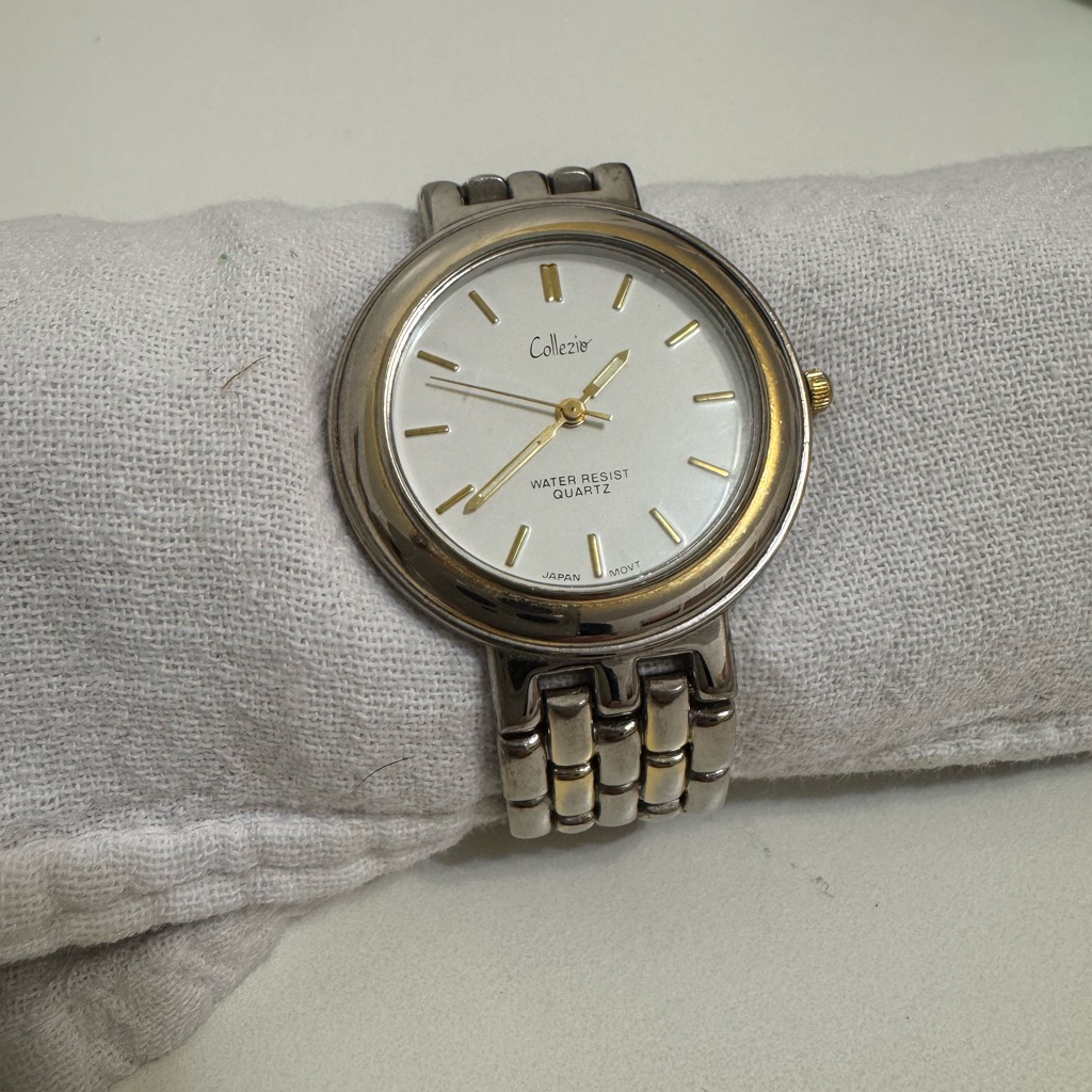Vintage Collezio Silver And Gold Ladies Watch